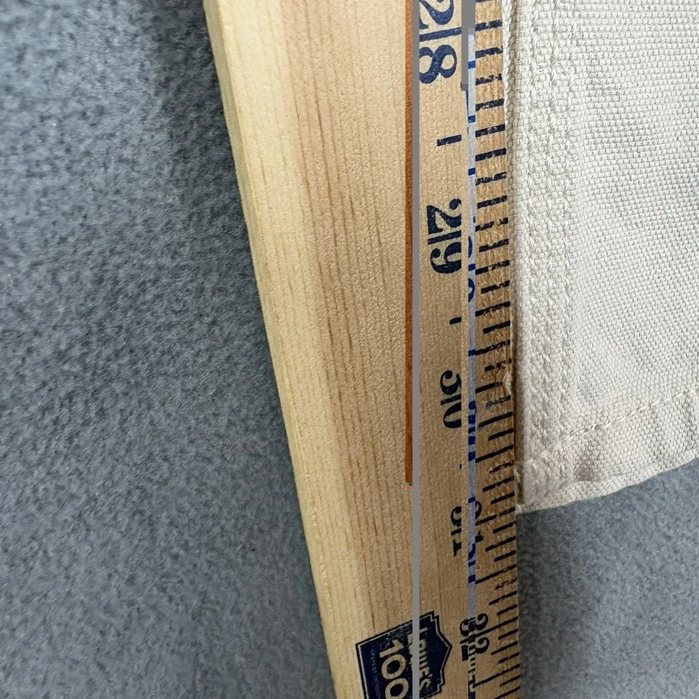 NEW Banana Republic Carpenter Pants Size 38 Ivory Straight Fit Utility